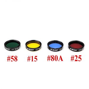 Conjunto de Filtros LRGB da Ocular de 1.25'' SV127 Acessório ideal para Detalhes Planetários