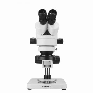 Microscópio Profissional Trinocular com Zoom Estéreo SM402 Magnificação 7-45 F9377B