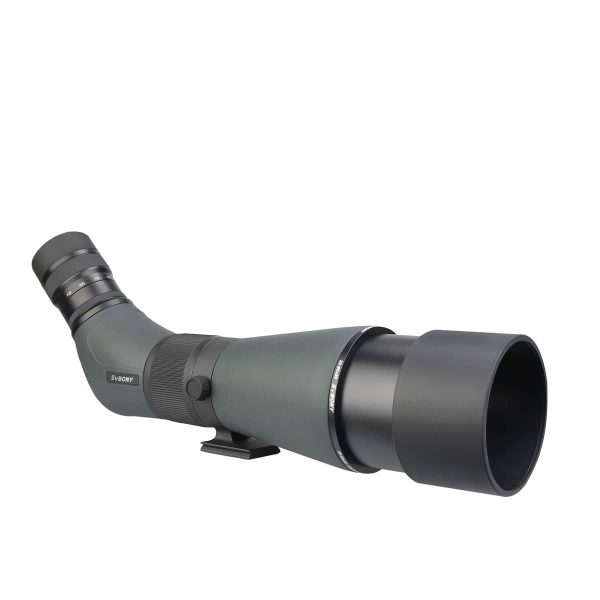 SVBONY SA405 20-60x85 ED Spotting Scope Verde Exército 45 Graus 3