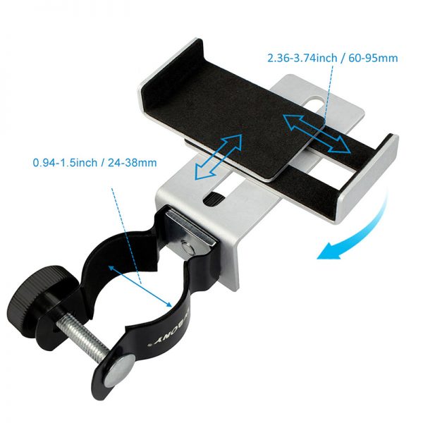 SVBONY Conexão de Suporte Metal para Celular Fotografia para Ocular de 24-38mm 2