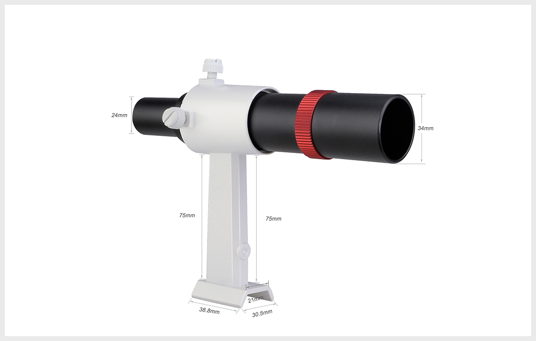 Finderscope Metal SV182 6x30 - Telescópio Astronômico com Suporte