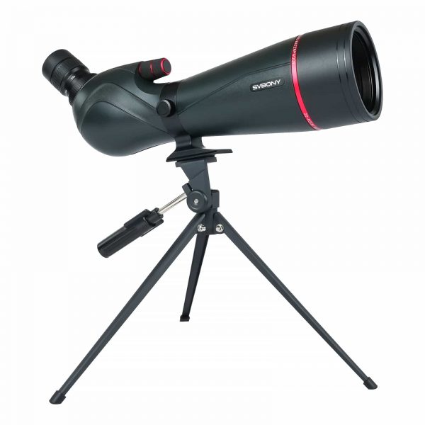Luneta de Observação SV406 HD 20-60x80 FMC Foco Duplo Black