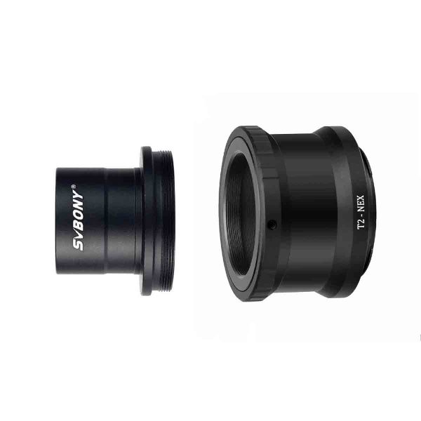 Adaptador SV196 Adaptador de Câmera Sony T 1.25'' Montagem Rosca M42 Astrofotografia