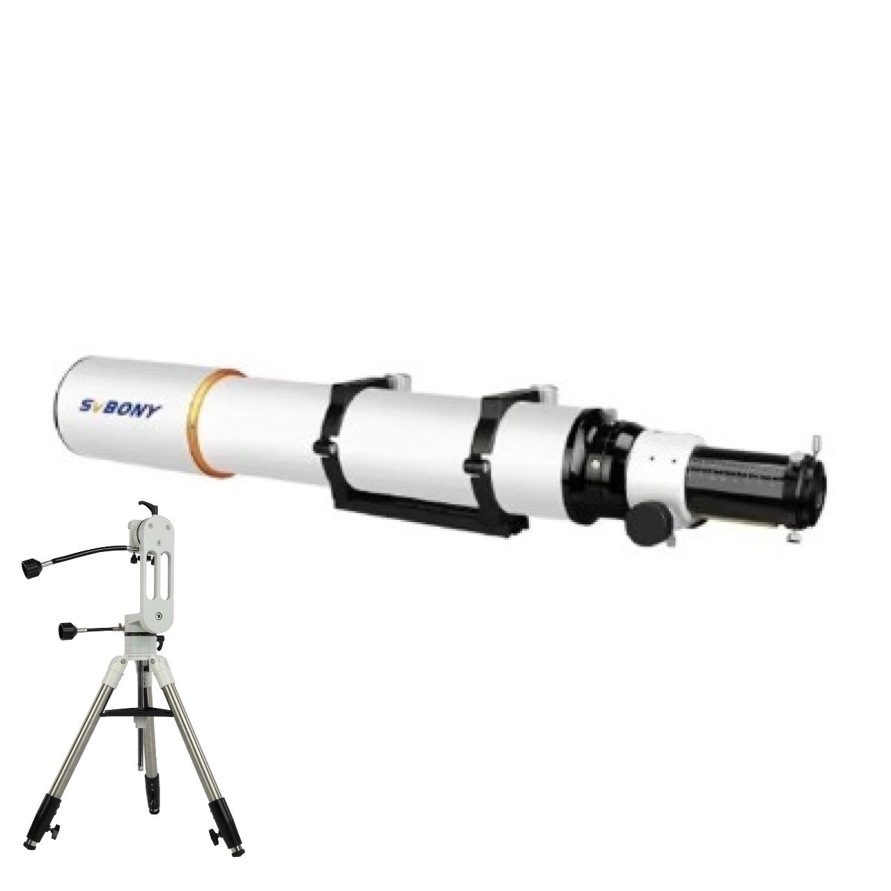 Telescópio Refrator SV503 ED 102mm F7 e Montagem Alt-Azimutal BR
